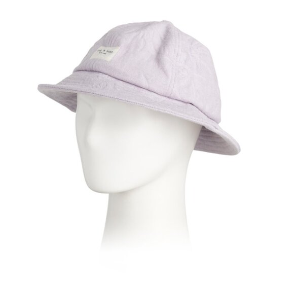 RAG & BONE Lilac Addison Twist Terry Bucket Hat